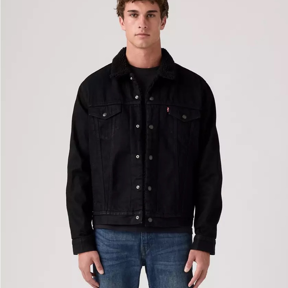 Levis Men's Sherpa Trucker Jacket